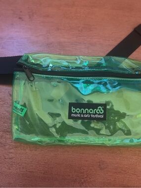 Green Clear Mini Crossbody Bag